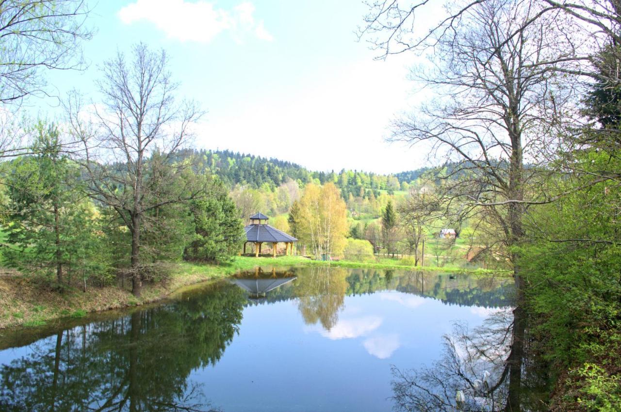 Villa Bieszczadzkie Dworki Ropienka Exterior foto